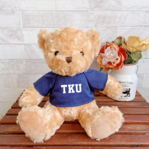 【團購商品，10隻起做】TKU微笑小熊_藍