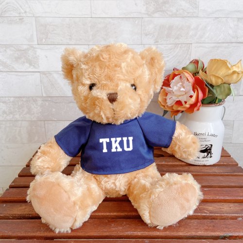【團購商品，10隻起做】TKU微笑小熊_藍