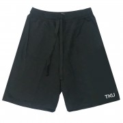 【團購商品，10件起做】TKU休閒有型棉短褲_黑/灰(可混色)
