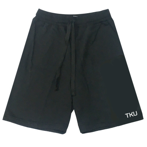 【團購商品，10件起做】TKU休閒有型棉短褲_黑