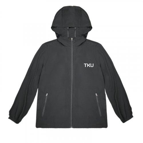 【10件起做,可來圖客製】TKU輕量機能防潑水風衣外套_黑 【10件起做,可來圖客製】TKU輕量機能防潑水風衣外套_黑