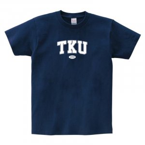 TKU經典款純棉短T_深藍