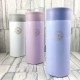 【團購商品，10個起做】TKU校徽款療癒系304輕巧保溫瓶200mL_粉藍/珍珠白/粉紫
