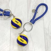 【團購商品，10個起做】我排球系畢業--TKU排球鑰匙圈