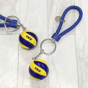 【團購商品，10個起做】我排球系畢業--TKU排球鑰匙圈