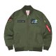 TKU FORCE MA-1飛行夾克2.0_軍綠