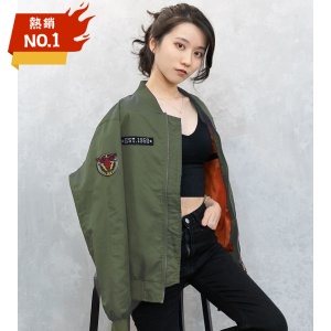 TKU FORCE MA-1飛行夾克2.0_軍綠